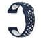 Фото - Ремінець BeCover Nike Style для Samsung Galaxy (20mm)/Watch 5/ Watch 4 40/44mm/Watch 4 Classic 42mm/Watch Active/Active 2 40/44mm/Watch 3 41mm/Gear S2/Classic/Gear Sport Blue-White (705698) | click.ua