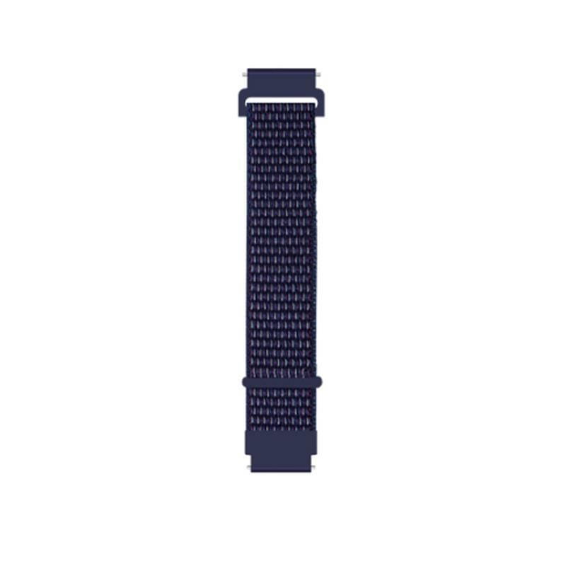 Ремешок BeCover Nylon Style для Samsung Galaxy Watch 42mm/Watch Active/Active 2 40/44mm/Watch 3 41mm/Gear S2 Classic/Gear Sport Deep Blue (705820)