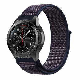 Ремешок BeCover Nylon Style для Samsung Galaxy Watch 42mm/Watch Active/Active 2 40/44mm/Watch 3 41mm/Gear S2 Classic/Gear Sport Deep Blue (705820)