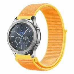 Ремешок BeCover Nylon Style для Xiaomi Amazfit Bip/Bip Lite/Bip S Lite/GTR 42mm/GTS/TicWatch S2/TicWatch E Yellow (705831)