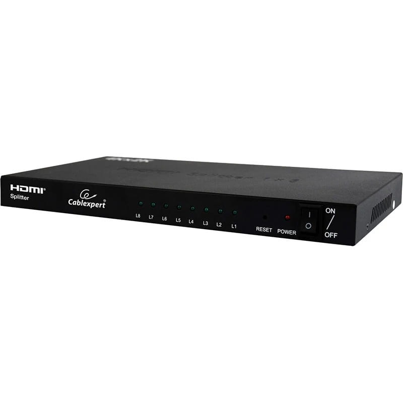 Разветвитель HDMI-8xHDMI Cablexpert DSP-8PH4-03