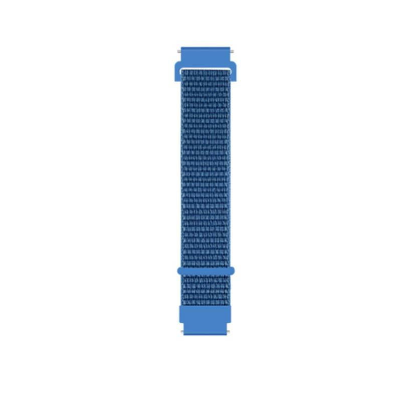 Ремінець BeCover Nylon Style для Xiaomi iMi KW66/Mi Watch Color/Haylou LS01/Watch S1 Active Blue (705881)