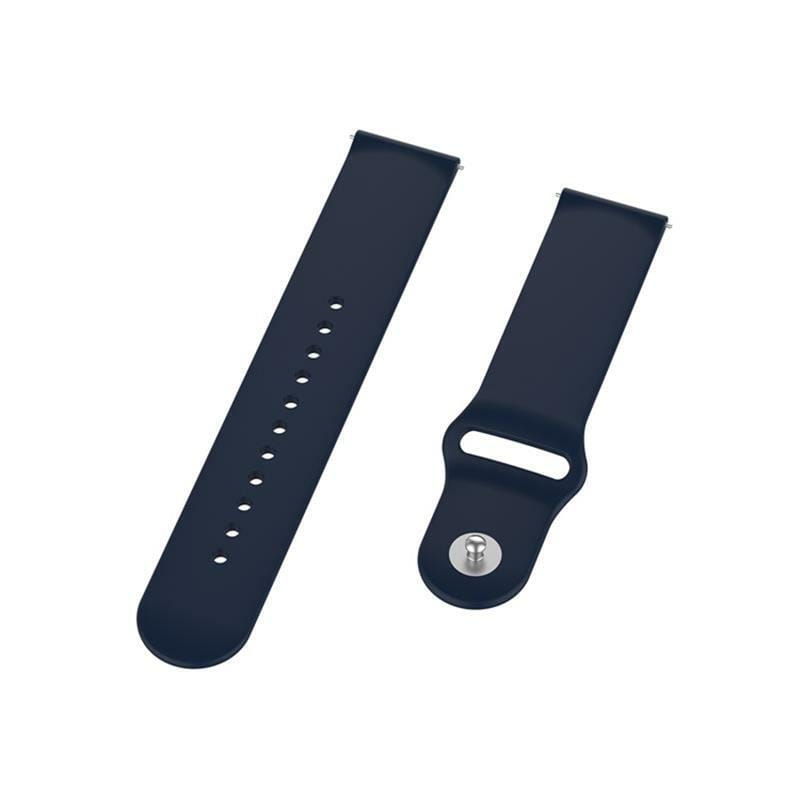 Силиконовый ремешок BeCover для Xiaomi iMi KW66/Mi Watch Color/Haylou LS01/Watch S1 Active Blue-Horizon (706359)