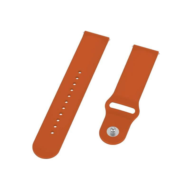 Силиконовый ремешок BeCover для Xiaomi iMi KW66/Mi Watch Color/Haylou LS01/Watch S1 Active Apricot (706355)