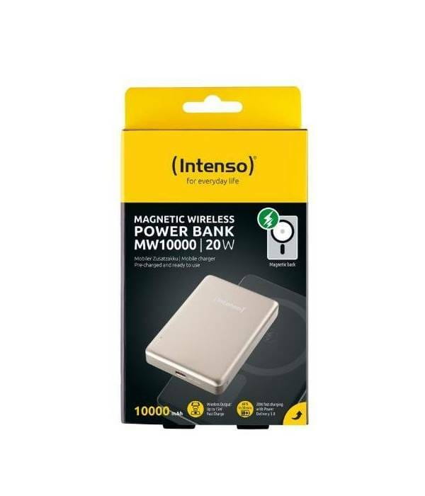 Універсальна мобільна батарея Intenso MW10000 10000mAh, 20W, Champagne (7344031)