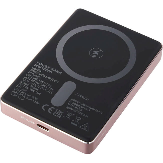 Універсальна мобільна батарея Intenso MW10000 10000mAh, 20W, Rose (7344033)