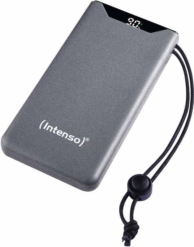 Універсальна мобільна батарея Intenso F10000 10000mAh, 20W, Grey (7332034)