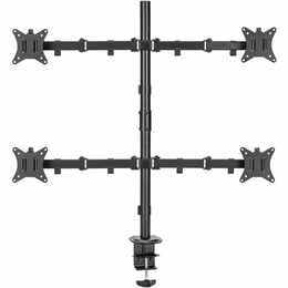 Настольное крепление для монитора Brateck LDT66-C048 17-32" Black (VESA100х100)