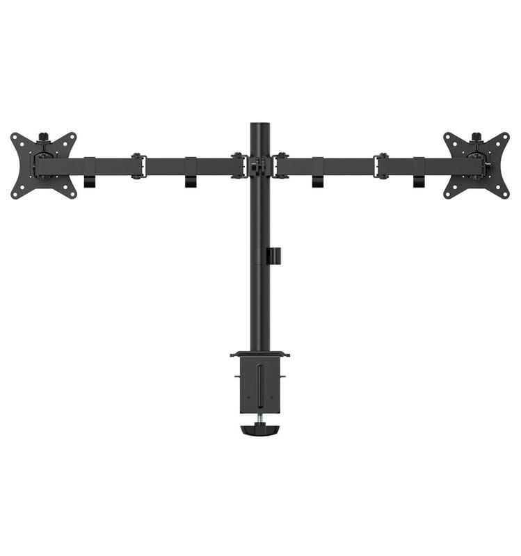 Настольное крепление для монитора Brateck LDT66-C024 17-32" Black (VESA100х100)