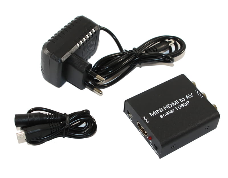 Контролер Atcom HDMI-3RCA (15275) з блоком живлення
