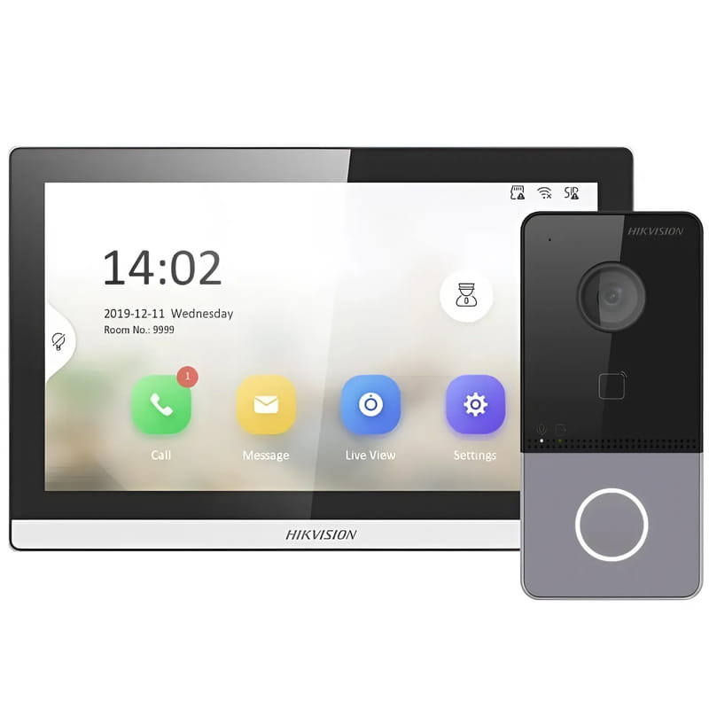 Комплект "Стандарт" Hikvision WI-FI DS-KV6113-WPE1(C)+ DS-KH6350-WТE1