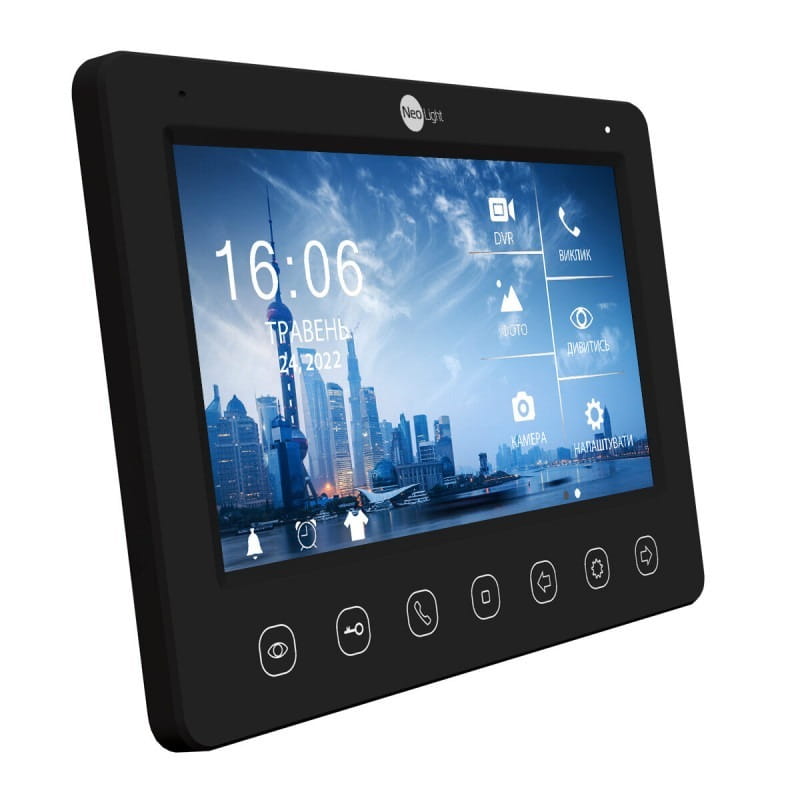 Домофон Neolight Kappa+ HD WF Black