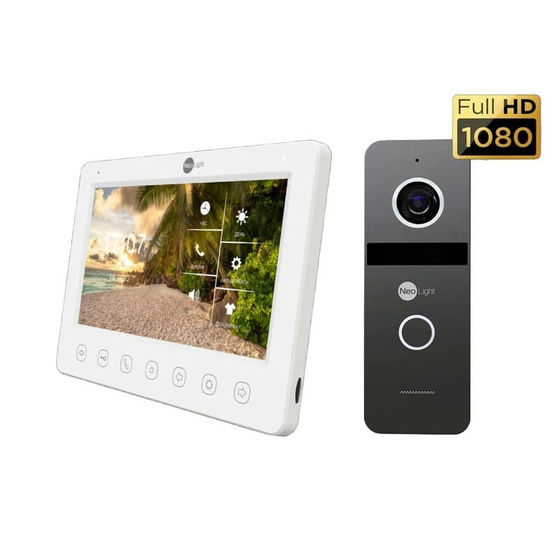 Комплект видеодомофона Neolight Kappa HD KIT Graphite