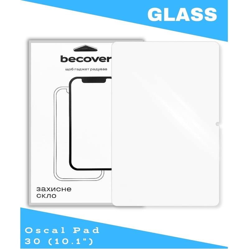 Защитное стекло BeCover для Oscal Pad 30 10.1" (714901)