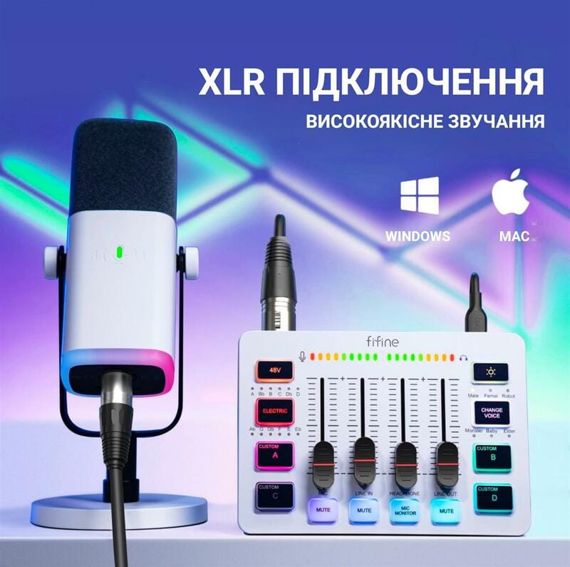 Микшерный пульт Fifine SC3W