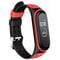 Фото - Ремінець BeCover Colour Style для Xiaomi Mi Smart Band 5/Mi Smart Band 6/Mi Smart Band 7 Black-Red (705157) | click.ua