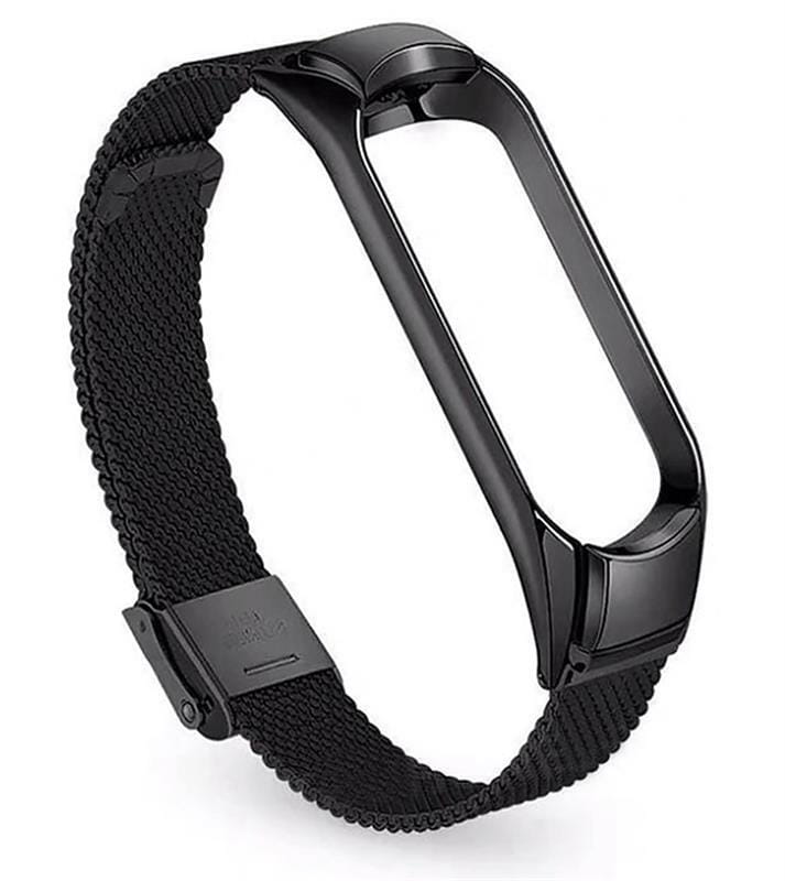 Ремешок BeCover Metal для Xiaomi Mi Smart Band 5/Mi Smart Band 6 Black (705146)