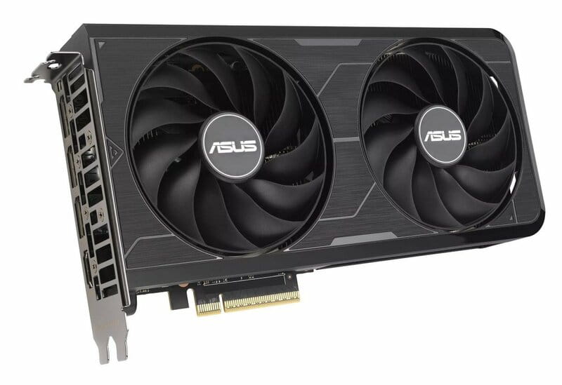 Видеокарта GF RTX 5060 Ti 16GB GDDR7 Dual EVO OC Asus (DUAL-RTX5060TI-O16G-EVO BULK)