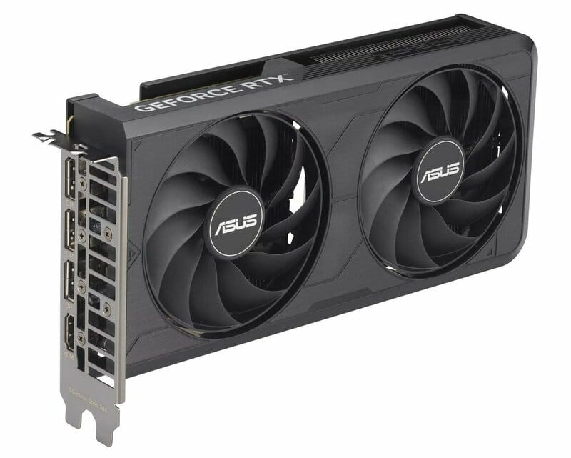 Видеокарта GF RTX 5060 Ti 16GB GDDR7 Dual EVO OC Asus (DUAL-RTX5060TI-O16G-EVO BULK)