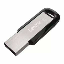Флеш-накопитель USB3.2 128GB Lexar Jump Drive M400 Black/Silver (LJDM400128G-BNBNG)