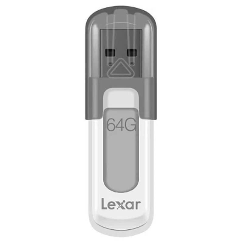 Флеш-накопитель USB3.2 64GB Lexar JumpDrive V100 White/Grey (LJDV100-64GABGY)