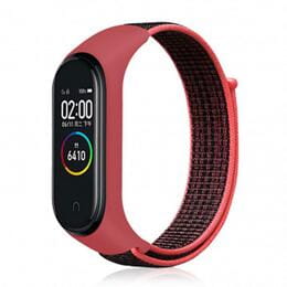 Купить Ремешок BeCover Nylon Style для Xiaomi Mi Smart Band 5/Mi Smart Band 6 Black/Red (705416) Ремешок BeCover Nylon Style для Xiaomi Mi Smart Band 5/Mi Smart Band 6 Black/Red (705416)