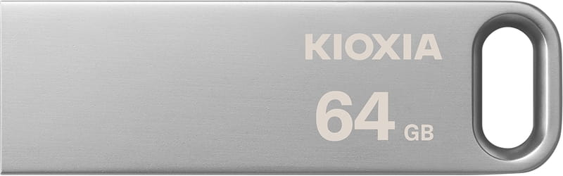 Флеш-накопичувач USB3.2 64GB Kioxia TransMemory U366 Silver (LU366S064GG4)