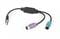 Фото - Контроллер Cablexpert (UAPS12-BK), USB 1.1/2 x PS/2, 0.3 м, черный | click.ua