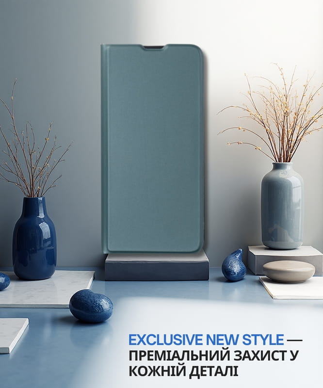 Чохол-книжка BeCover Exclusive New Style для Samsung Galaxy А57 SM-A576 Dark Green (714928)