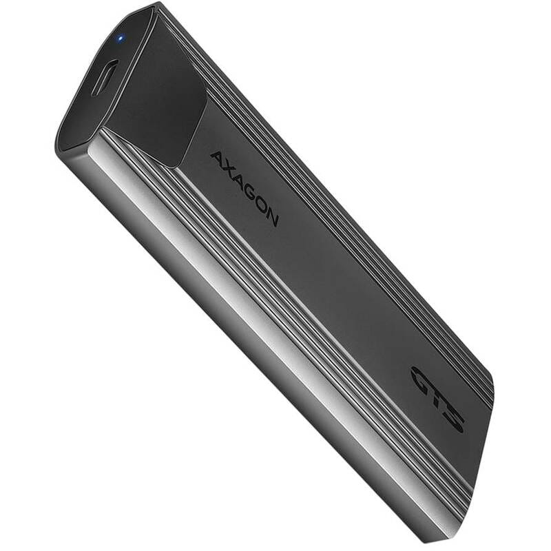 Зовнішня кишеня Axagon NVMe M.2 2230/2242/2260/2280 USB Type-C 3.2 Black (EEM2-GTS2)