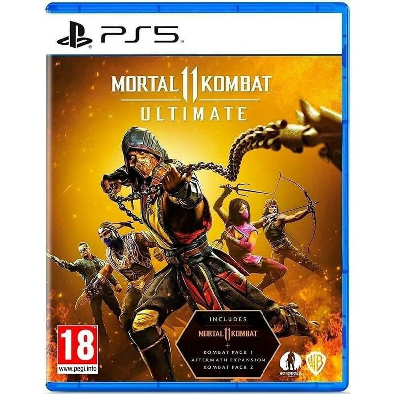 Гра Mortal Kombat 11 Ultimate Edition для Sony PlayStation 5, Russian subtitles,  Blu-ray (1194324)