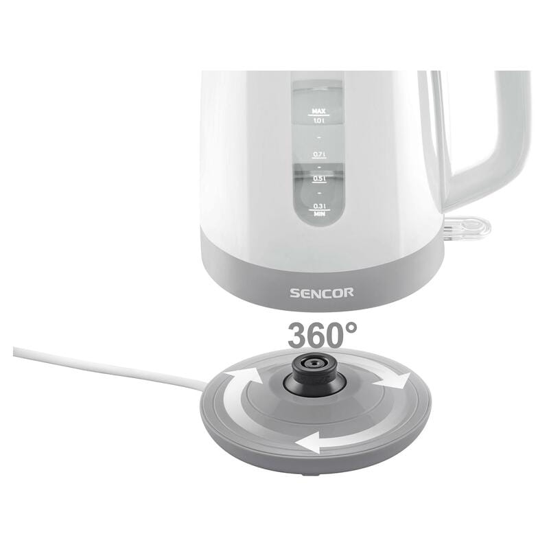 Електрочайник Sencor SWK 1020WH
