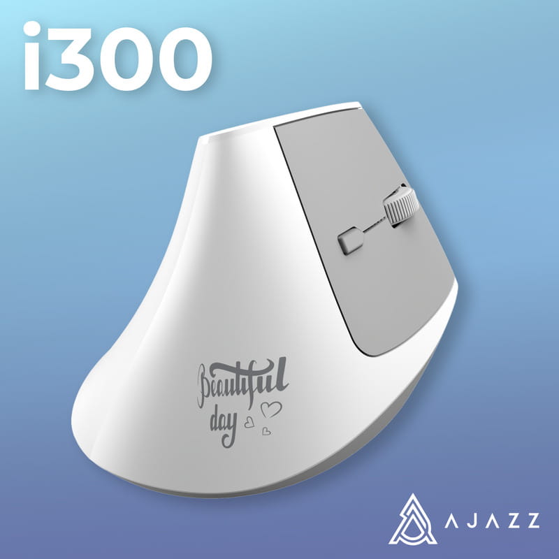 Миша бездротова Ajazz i-300 White (i300-W)