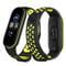 Фото - Ремінець BeCover Nike Style для Xiaomi Mi Smart Band 5/Mi Smart Band 6 Black-Green (705152) | click.ua