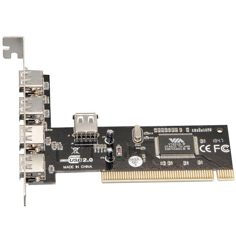 Контролер Frime VT6212 (ECF-PCItoUSB001) PCI-USB2.0(4+1)