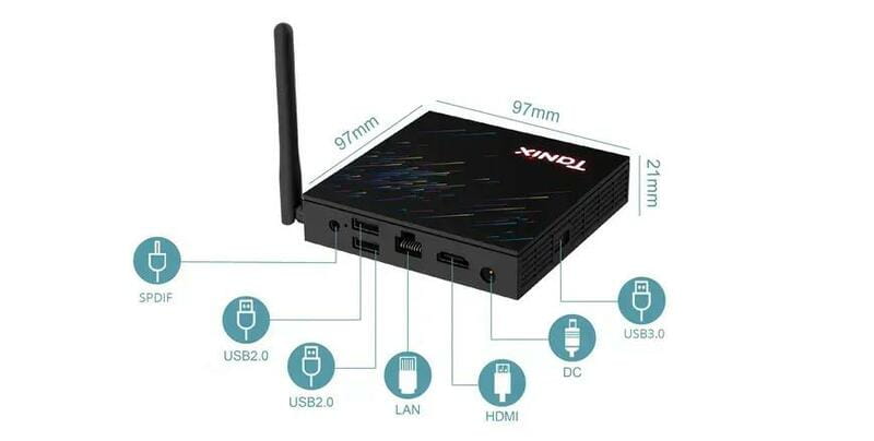 TV приставка Tanix TX68 4/64