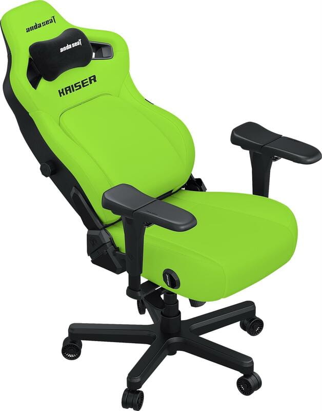 Крісло для геймерів Anda Seat Kaiser 4 Size XL Cyber Green PVC (AD12YDDC-XLL-20-C-PV/C-01)