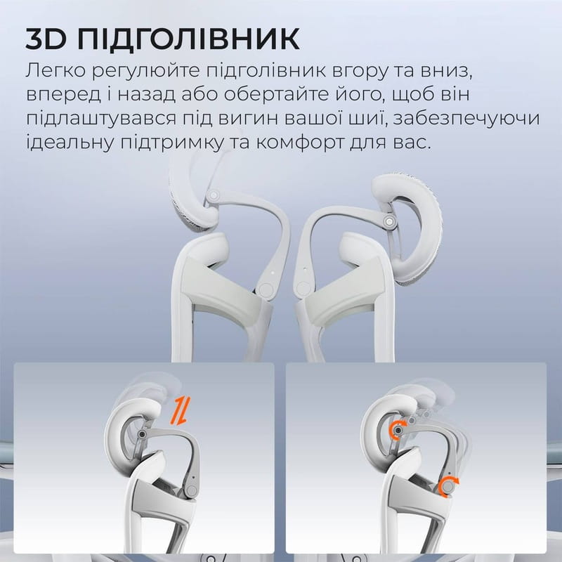 Крісло офісне Sihoo Doro C300 Pro Mesh White with footrest (Doro-C300-Pro-M102-JT)