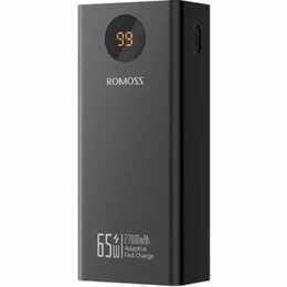 Универсальная мобильная батарея Romoss PEA27S Pro 27000mAh 65W Black (PEA27-282-2111H)