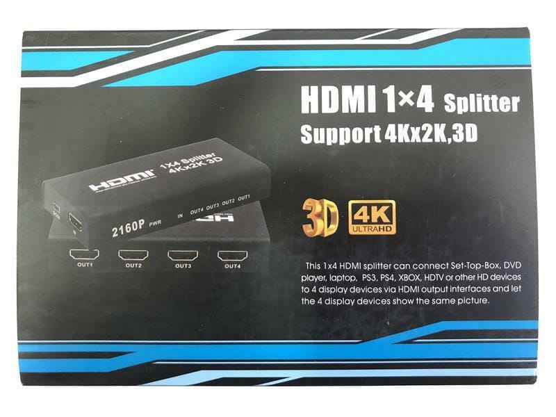 Разветвитель (сплиттер) Atcom (15190) HDMI 4 порта, поддержка UHD 4K
