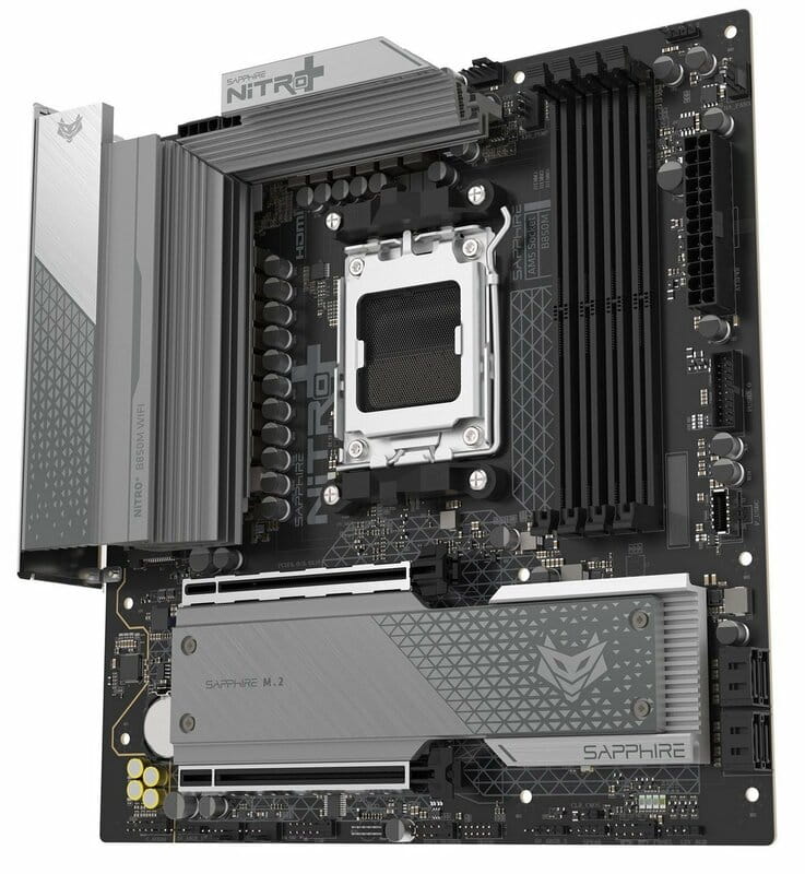 Материнская плата Sapphire B850M Nitro+ WiFi Socket AM5