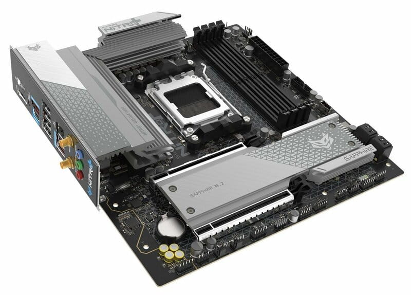 Материнская плата Sapphire B850M Nitro+ WiFi Socket AM5