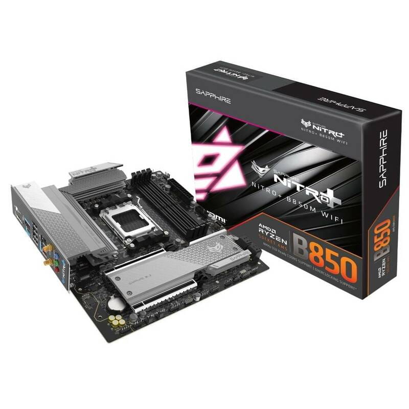 Материнская плата Sapphire B850M Nitro+ WiFi Socket AM5