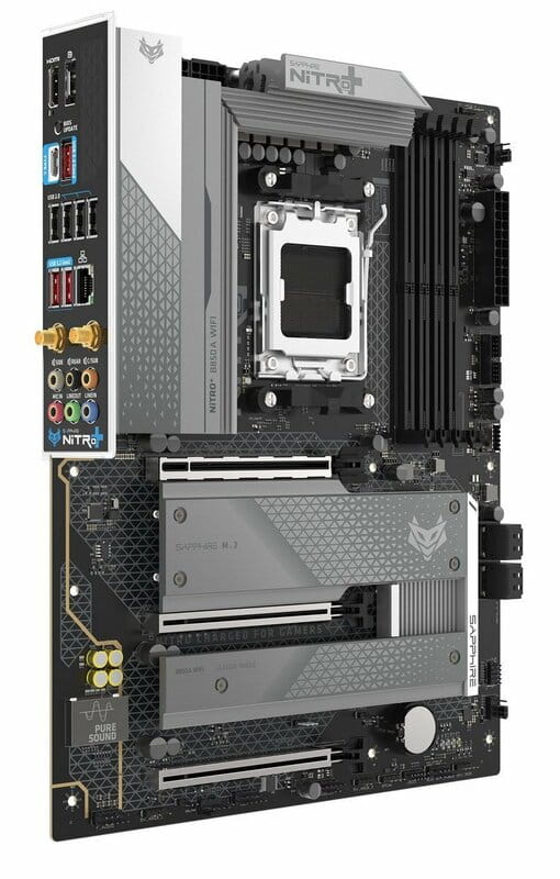 Материнская плата Sapphire B850A Nitro+ WiFi Socket AM5
