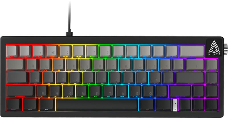 Клавіатура Ajazz AK650 Day Dream Switch Gradient Black USB-C (AK650-DD-BG)