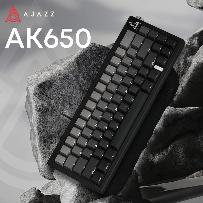 Клавіатура Ajazz AK650 Day Dream Switch Gradient Black USB-C (AK650-DD-BG)