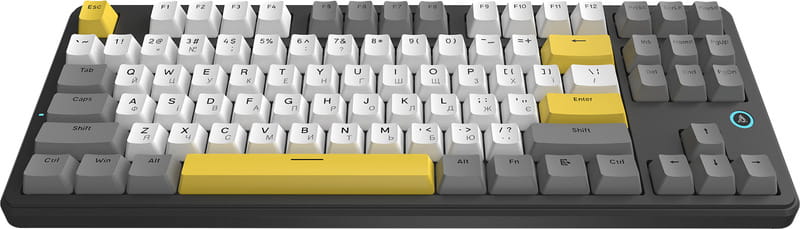 Клавіатура Ajazz AK870 V2 Flying Fish Switch Black USB-C (AK870-V2-FF-BGY)