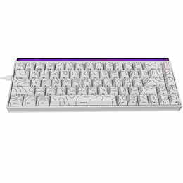 Клавіатура Ajazz NK68 Red Switch White USB-C (NK68-R-S-W)