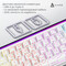 Фото - Клавиатура Ajazz NK68 Red Switch White USB-C (NK68-R-S-W) | click.ua