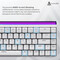 Фото - Клавиатура Ajazz NK68 Red Switch White USB-C (NK68-R-W) | click.ua